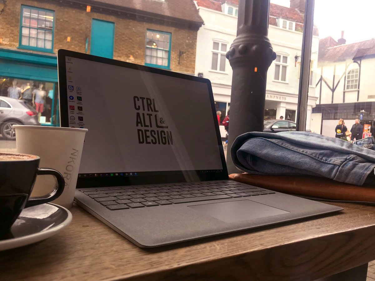 CtrlAltDesign_'s tweet image. Another day in the office 😉☕️ thanks @nkoracoffee