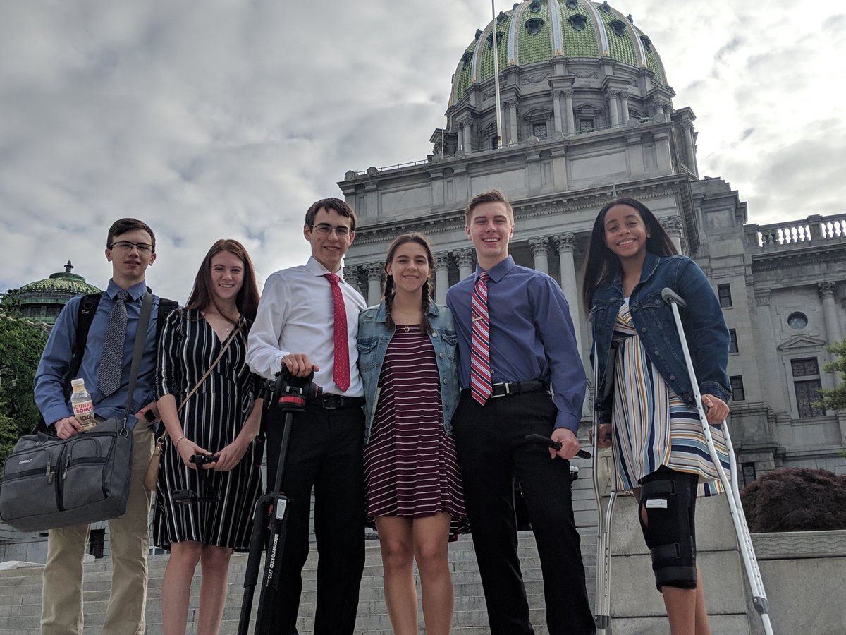 Repping East Pennsboro at the PAECT Student Showcase! #paproud