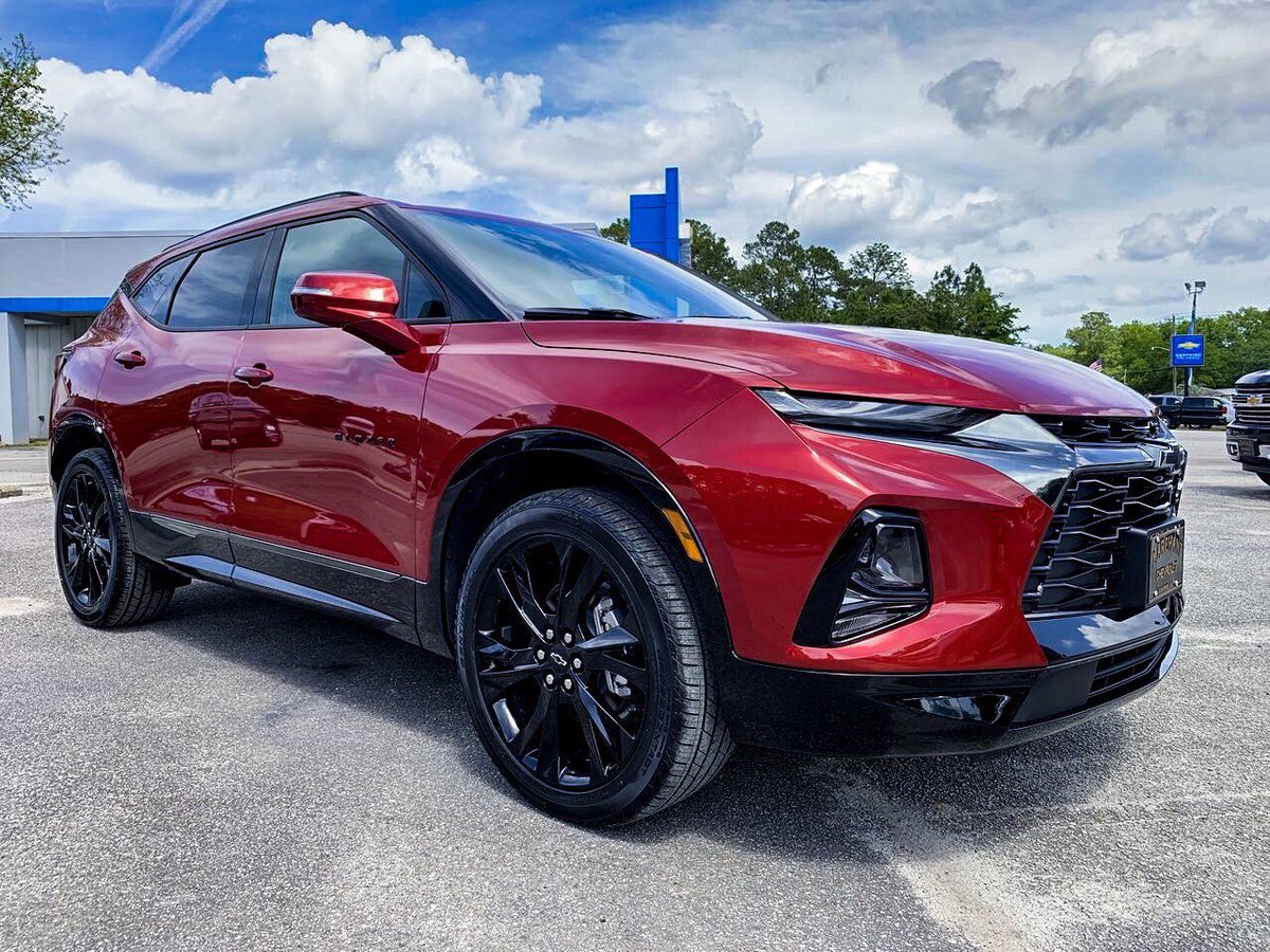 ChevyMarchant's tweet photo. Brand new 2019 @Chevrolet Blazer just arrived! Be one of the first in #Charleston to take this gorgeous ride home! #chs #MondayMotivation https://t.co/1qcNH6hCNy