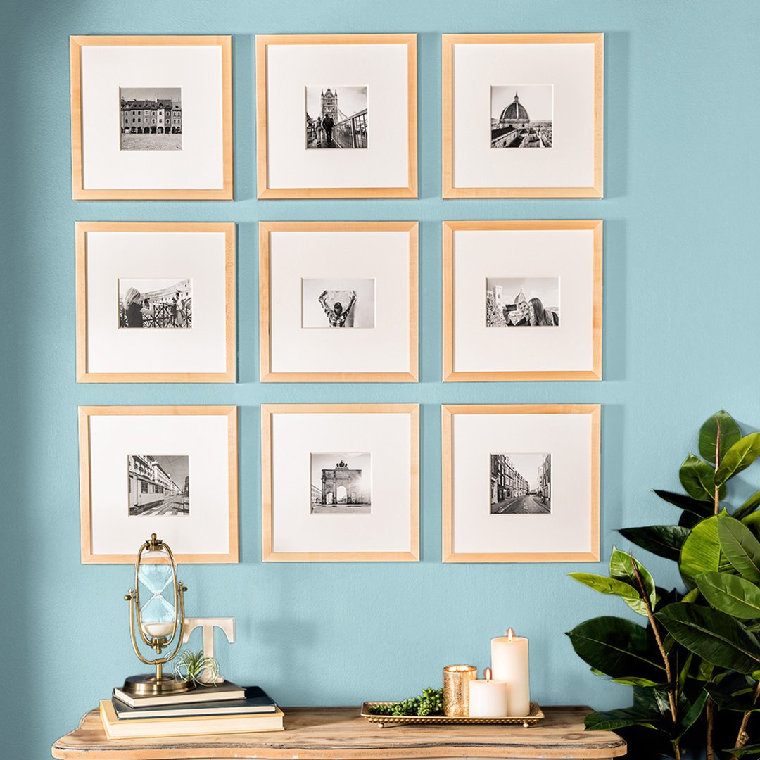 Since custom frames are 50% off, we can make our gallery walls 50% bigger, right? bit.ly/2VKe9Xe