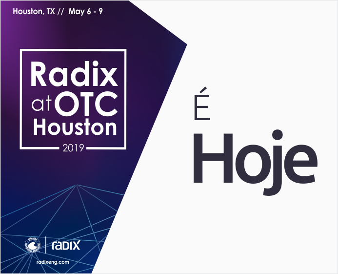 radixeng's tweet photo. Começa hoje a OTC Houston, o maior evento offshore do mundo! A Radix já está lá, com soluções tecnológicas para o setor 👏👏👏 https://t.co/PRu74RvZ7I