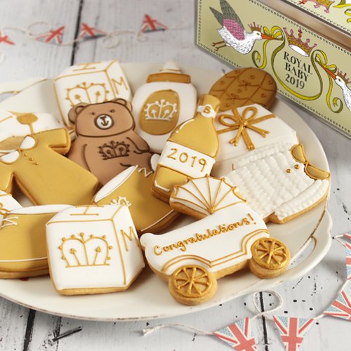 Congratulations Harry &amp; Meghan on the safe arrival of your new baby! To celebrate the occasion we have designed a limited edition luxe biscuit tin, available on our website now
 
Pick up yours now> bit.ly/2UXUd2H