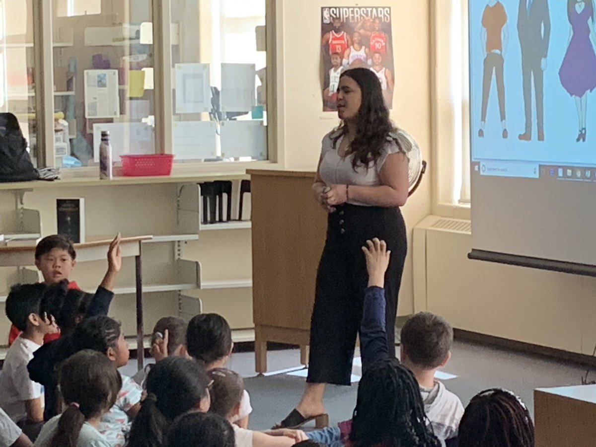 StCeciliaDPCDSB's tweet photo. Author Allessia Dickson visited St. Cecilia this morning. Allessia wrote her first book “The Crystal Chronicles at 16 years of age. #readdaily #writeoften https://t.co/XxS3E97Nl6