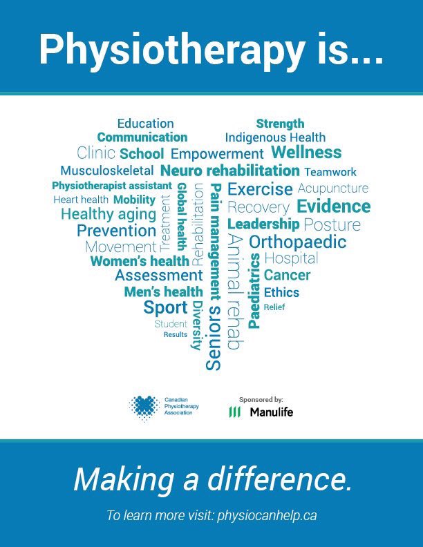 May is #NationalPhysiotherapyMonth ! Our dedicated physiotherapists @WCHospital are working to revolutionize healthcare for a healthier and more equitable world. So proud of the clinical and academic work done each day and for the leadership this group demonstrates!