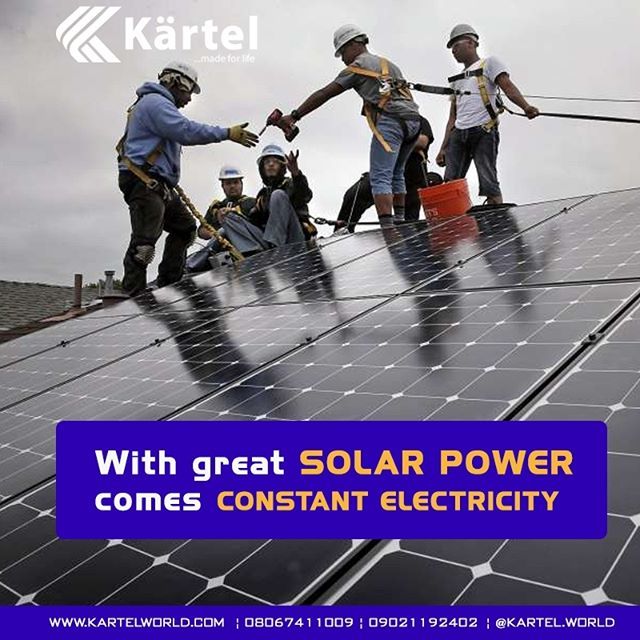 whangam's tweet photo. Top alternative energy story: @kartel_world: 'Unreliable electricity supply and hefty price hikes have left many Nigerians considering alternative energy sources. With this in mind, we at Kartel Energy have developed he… https://t.co/dUKuH0THyo, see more https://t.co/OcBhwF5rHO