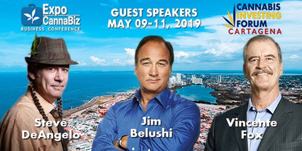 CannaNewswire's tweet photo. NEWS: ExpoCannaBiz Adds Jim Belushi as Speaker with Vincente Fox &amp; Steve DeAngelo https://t.co/rSiKdIZtNa via @CannaNewswire #cannabis https://t.co/ohBObOrSck