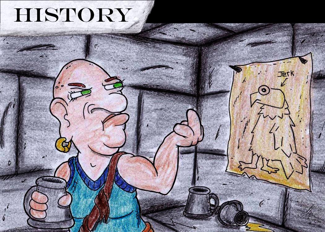 DDEAdventures's tweet photo. Get ready, you bearded bastards! Tomorrow, Defy Danger and artist @kruggsmash launch a new storytelling &amp; drinking game about the hubris of Dwarves delving too deep - AVARICE!!! Hilarity ensues. #ComeOnGetDownWithTheThickness https://t.co/2kf3FHudy7