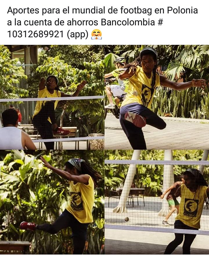 rastabernar's tweet photo. Rumbo al mundial de #footbag en Polonia... #footbagnet #footbagColombia #footbagMedellín #FootbagSuramericano #footbagfreestyle @flyingclipper @FootbagFinland @footbag_vienna @footbag_sports @footbagbarranquilla @footbagkranj https://t.co/QTQSSp3KpS