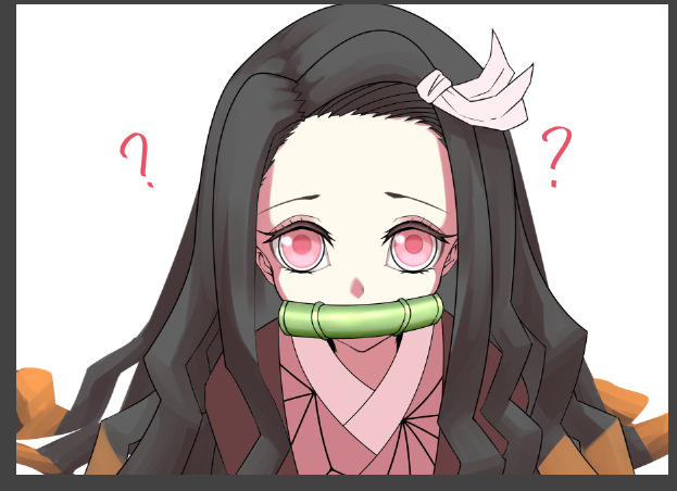 L◇X（おーきす）🍵9/6こみトレさんがTwitterに投稿した竈門禰豆子(鬼滅の刃)のイラスト。
