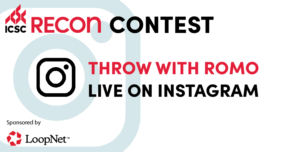 Visit #ICSC on <a href="/Instagram/">Instagram</a> to enter to win a chance to throw footballs with <a href="/tonyromo/">Tony Romo</a>, on stage following his keynote at #ICSCRECon on Sunday, May 19th  Sponsored by <a href="/LoopNet/">LoopNet</a>. See contest rules here: bit.ly/2DJhE5K  #CBSSports #NFL #Loopnet #Playmaker