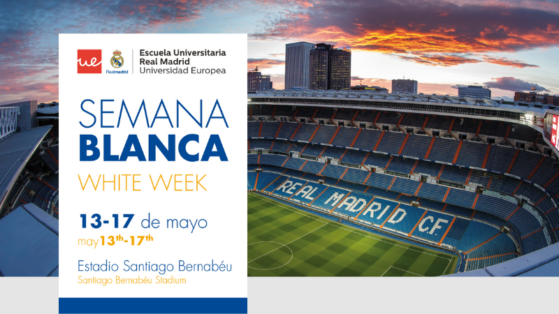 RealMadridUE's tweet photo. Ya está aquí la #whiteweek! Una oportunidad para conocer de cerca la labor de profesionales del mundo deportivo así como para entablar relaciones de networking. #TrainYourDreams

➤ https://t.co/JtOR41XmRL https://t.co/WIIN3vyLIK