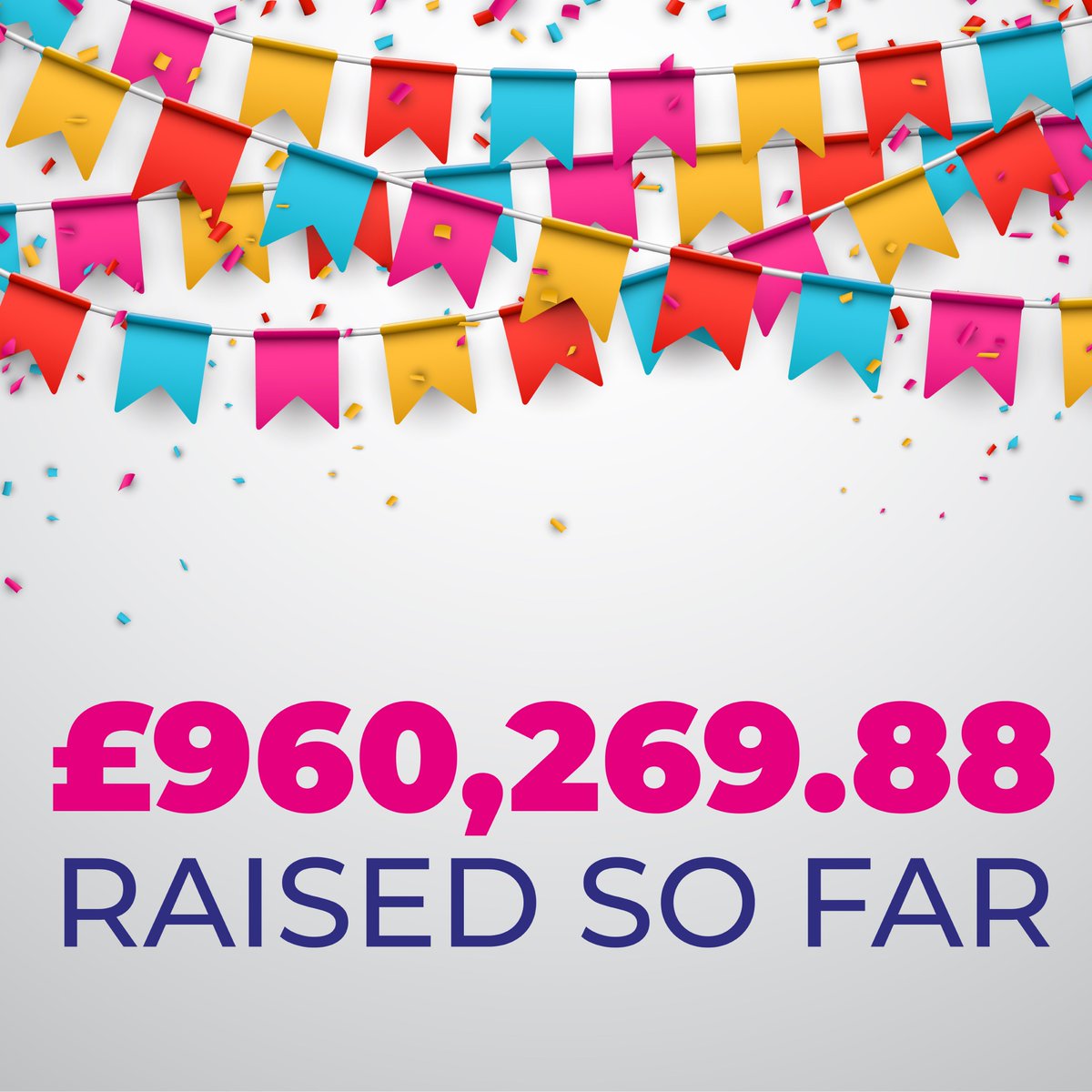 So far <a href="/FrannyBenali/">Francis Benali MBE</a> and the #ironfran team have raised a whopping £960,289.88 for <a href="/CR_UK/">Cancer Research UK</a>.

Can you help us reach that big £1m target? 

Donate today by texting FRAN5 or FRAN10 to 70200 to give £5 or £10 or you can donate any other amount on ironfran.co.uk!
