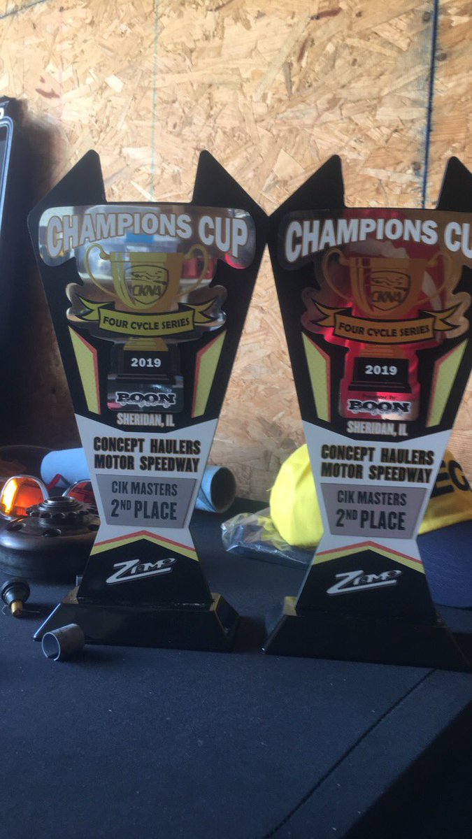 MGRacing123's tweet image. On the wrenches with TecnoUSA this weekend at CKNA 4 cycle SpringNats in Norway, we came home with two heat wins and two P2s in the mains in 206 CIK Masters!