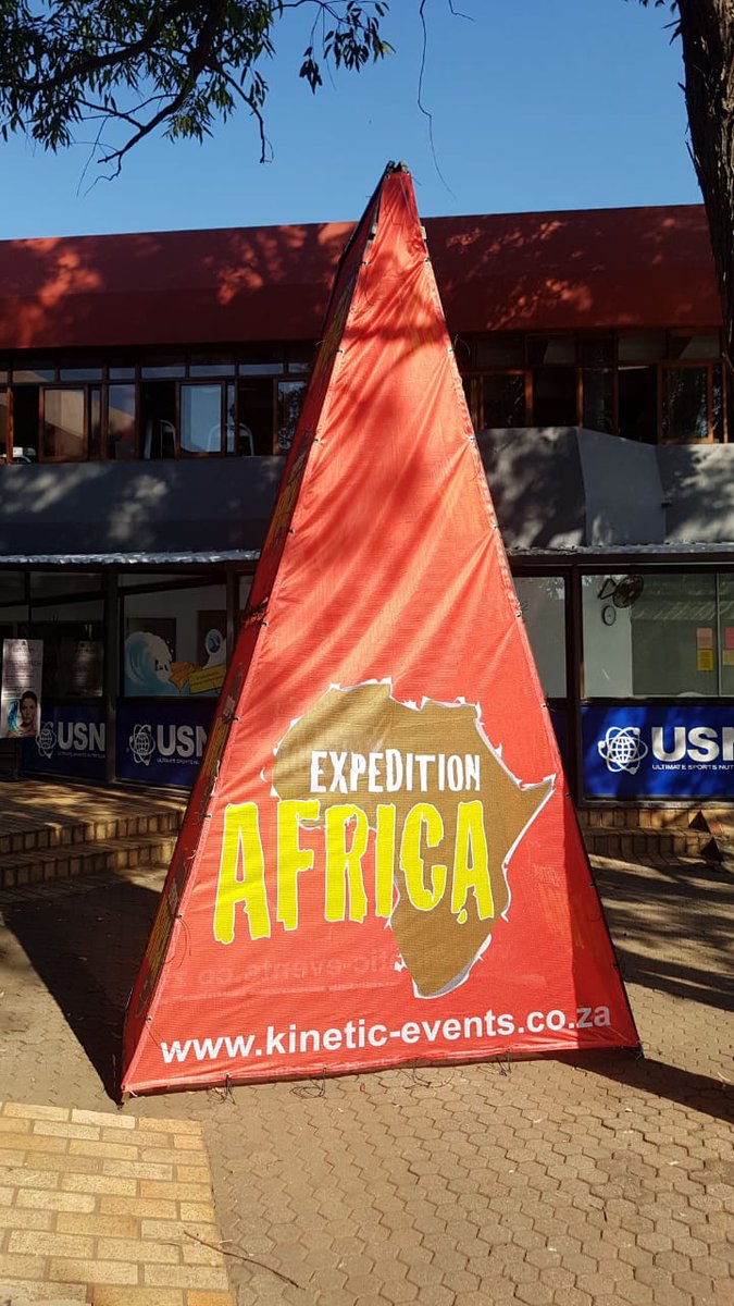 expafrica's tweet photo. Adding new panels to our Arch! Proudly Expedition Africa 😉
#branding #adventurerace #kineticevents #business #marketing #itneverends @KineticHeidi https://t.co/oaBXDFm6hY