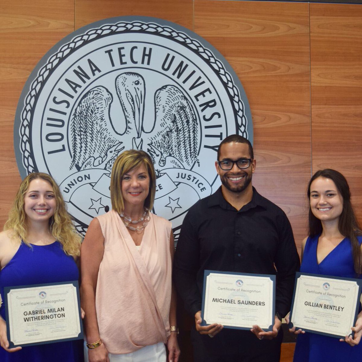 LATechCEHS's tweet photo. Last week, we had the privilege of honoring our exceptional undergraduate students and our supportive COE alumni and friends at this yearβs Scholarship Celebration Dinner. We are grateful for the dedication of our supporters and their relationship with our students. #latechCOE https://t.co/E29qPAWfQ8