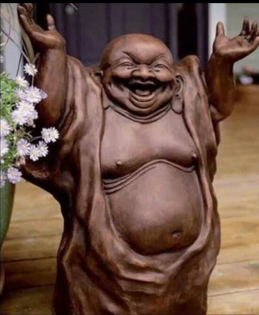 overgoalsradar's tweet photo. Looks like Buddha got someone laid 😂😂. RT for Double blessings, where is the mother though😂😂😂 https://t.co/79oiMfGHfz