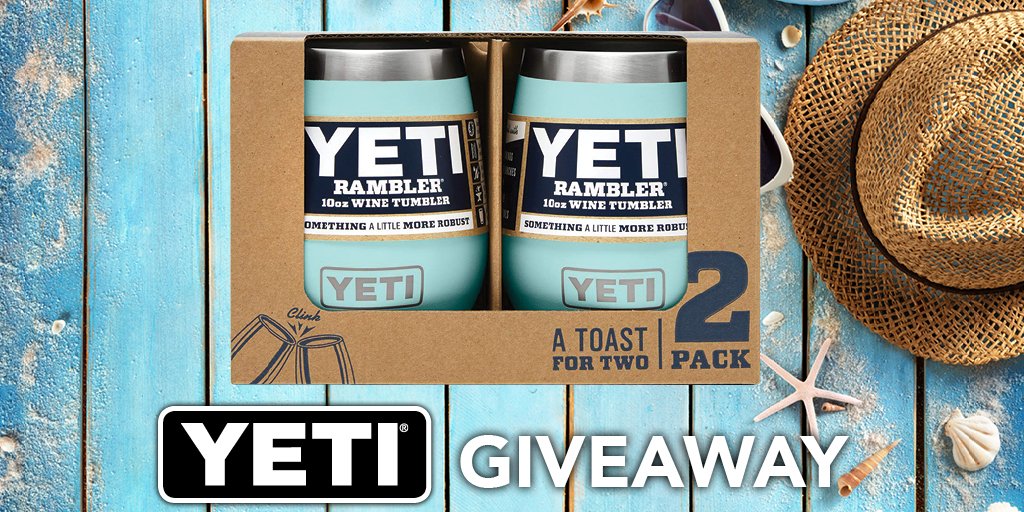 PCRichardandSon's tweet photo. Mother’s Day #GIVEAWAY ALERT! 🙌 If Mom needs a little relaxation, this @YETICoolers wine tumbler 2-pack is the perfect gift. To enter for a chance to win, just follow us &amp; retweet. Rules: https://t.co/1bHdutgPdj https://t.co/N5AKPAgInM