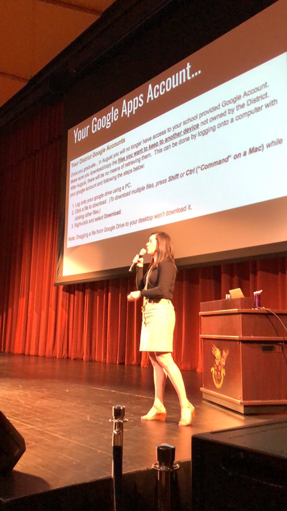 ERHSWoodbury's tweet image. Last senior meeting of the year!  Congrats to all of our seniors #4weeksleft