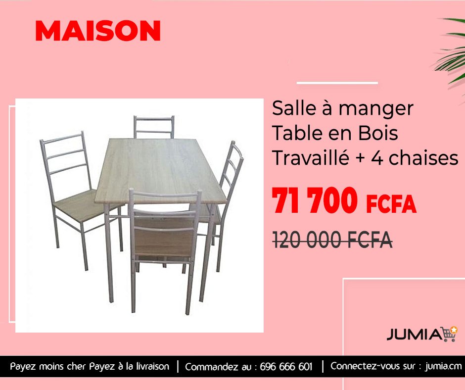 Profitez De Vos Repas En Famille Avec Cette Salle A Manger En Bois