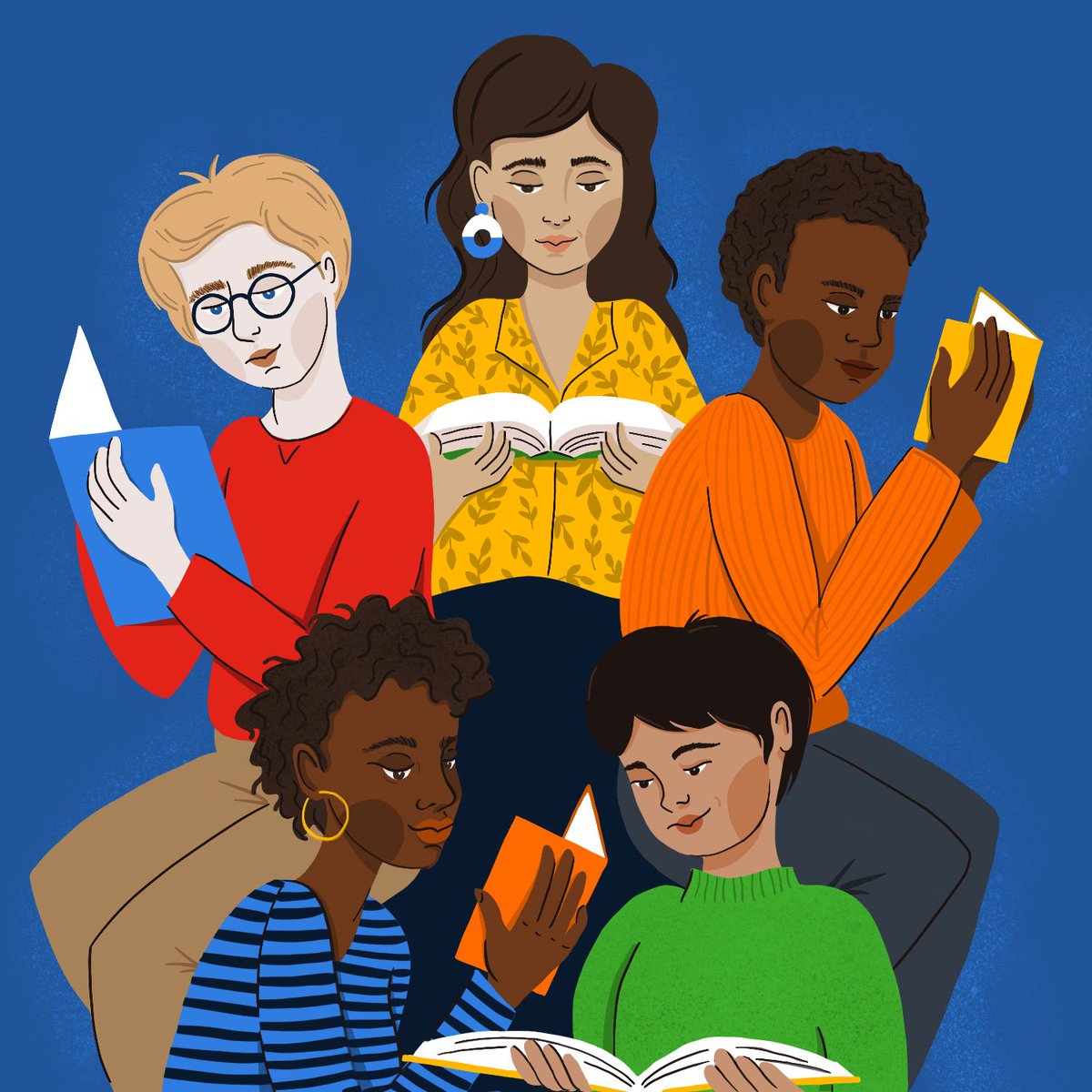 ThinkCERCA's tweet photo. This year, our team took inspiration from the Google Doodle campaign to create our own #TeacherAppreciationWeek doodles in the style of the CERCA icon. Each day we’ll share a CERCA doodle for a different subject. First up: special shoutout to our ELA teachers! 🙌 https://t.co/NixmT93mA9
