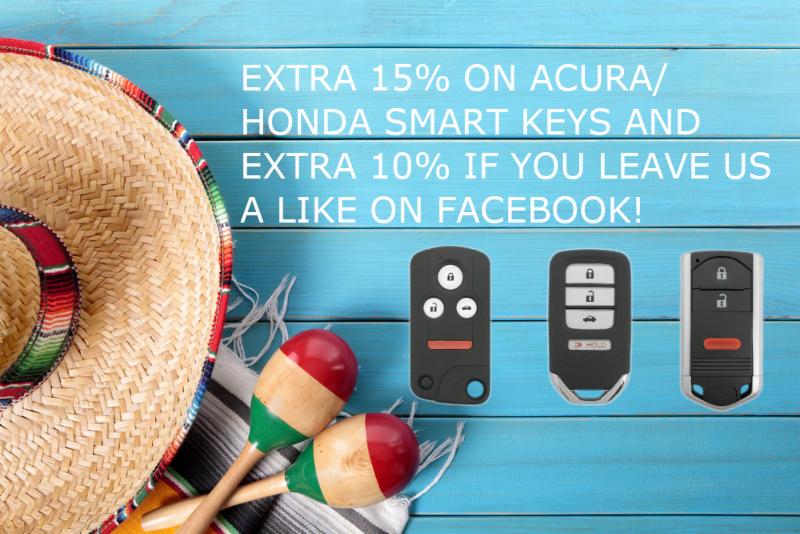RemoteRecycle's tweet photo. Get and EXTRA 15% on Acura/ Honda Smart Keys for the month of May! https://t.co/FrO9QuQLKq