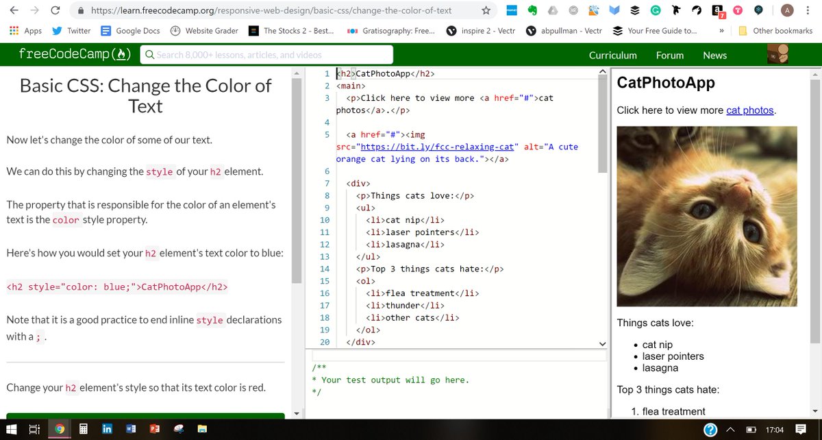 AbPullman's tweet photo. And so it starts - Day 1 of #100DaysOfCode, because if I don't start today, I never will!
#CodeNewbie
#SlightlyScared
#SupportPlease
#help
#programming
#beginners
#MondayMotivation
#javascript
#html5
#CSS https://t.co/8sjt8S7jEi