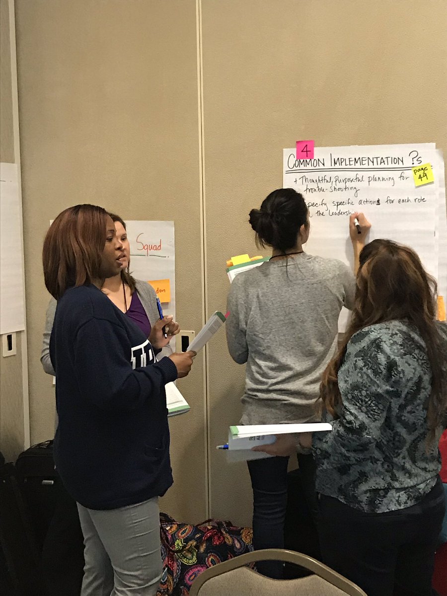 FunkChristi's tweet photo. Admin exploring all the embedded implementation support. @DougSBoard #SpringBoardPL @SBCoachMat https://t.co/u0zV9i1rGJ