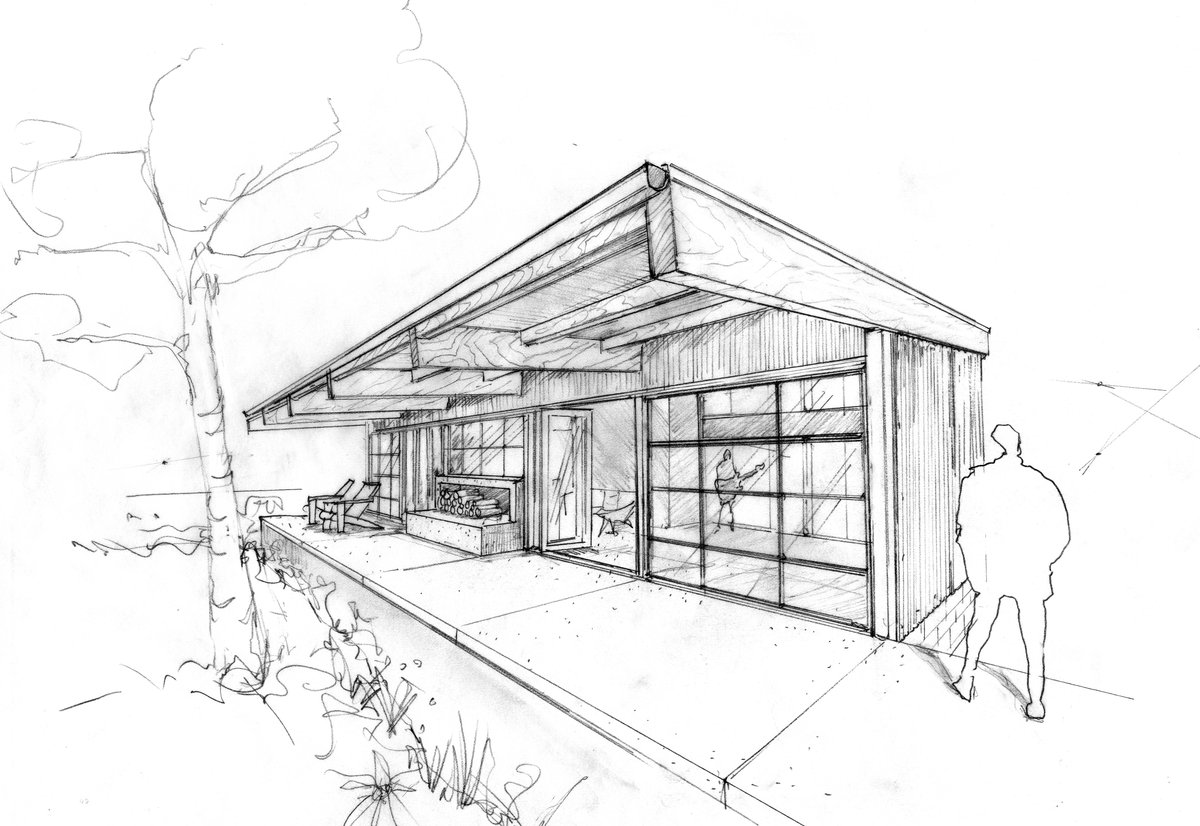 ABdesignstudio's tweet photo. Conceptual design for an accessory music studio. Feeling the inspiration. 
.
.
.
#architecture #design #ontheboards #handdrawn #contemporary #musicstudio #custom  #inspiration #abdesignstudio https://t.co/QwJZJHEP4l