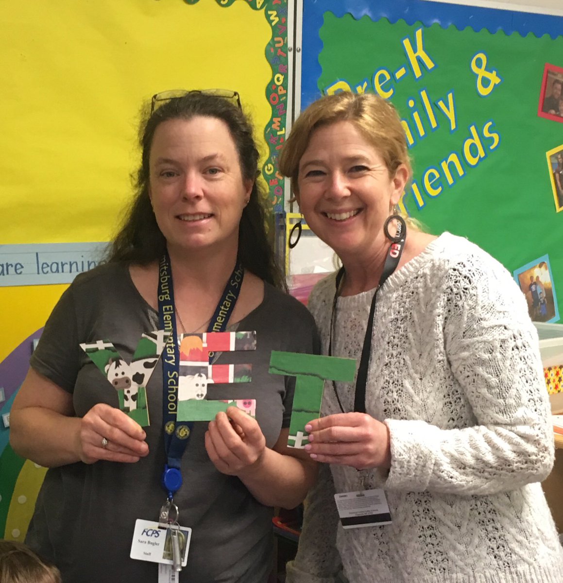 charlottelandah's tweet photo. The power of YET! PreK students using mistakes to help them learn! Failure is a natural part of learning! @EESEagles #fcpsyet https://t.co/QbiMmp29TQ