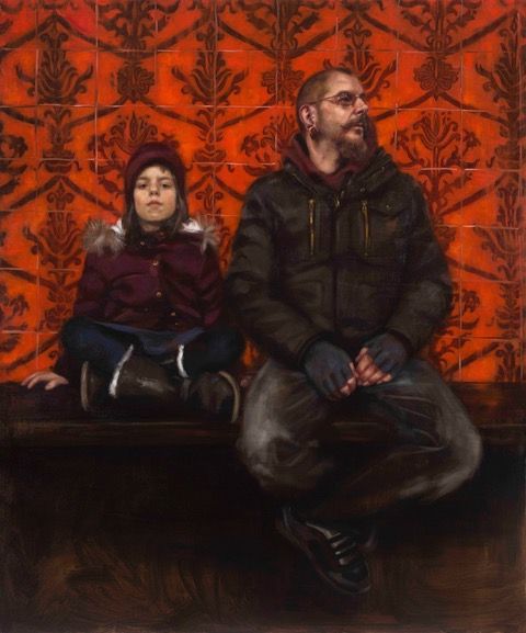 LondonAtelier's tweet photo. Congratulations to LARA alumna Rosso Emerald Crimson on winning the Portrait/Figure Category Prize of the Jackson's Open Painting Prize 2019 with her painting 'Walthamstow Central' #artprize #laraalumni #atelier #arttraining #oilpainting @JacksonsArtTalk https://t.co/tQ718MfA0k