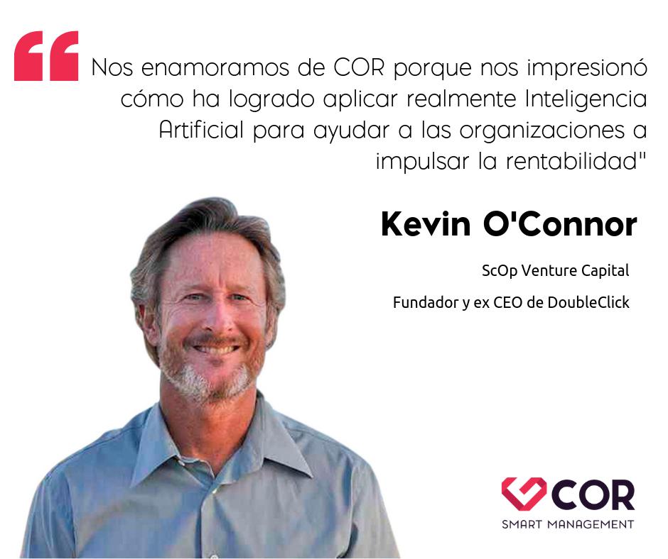 Join_COR's tweet photo. Muy entusiasmados de anunciar el ingreso de Kevin O'Connor, fundador de DoubleClick, al Board de COR como asesor e inversor. ¡Bienvenido! https://t.co/B9uJYHNcB3