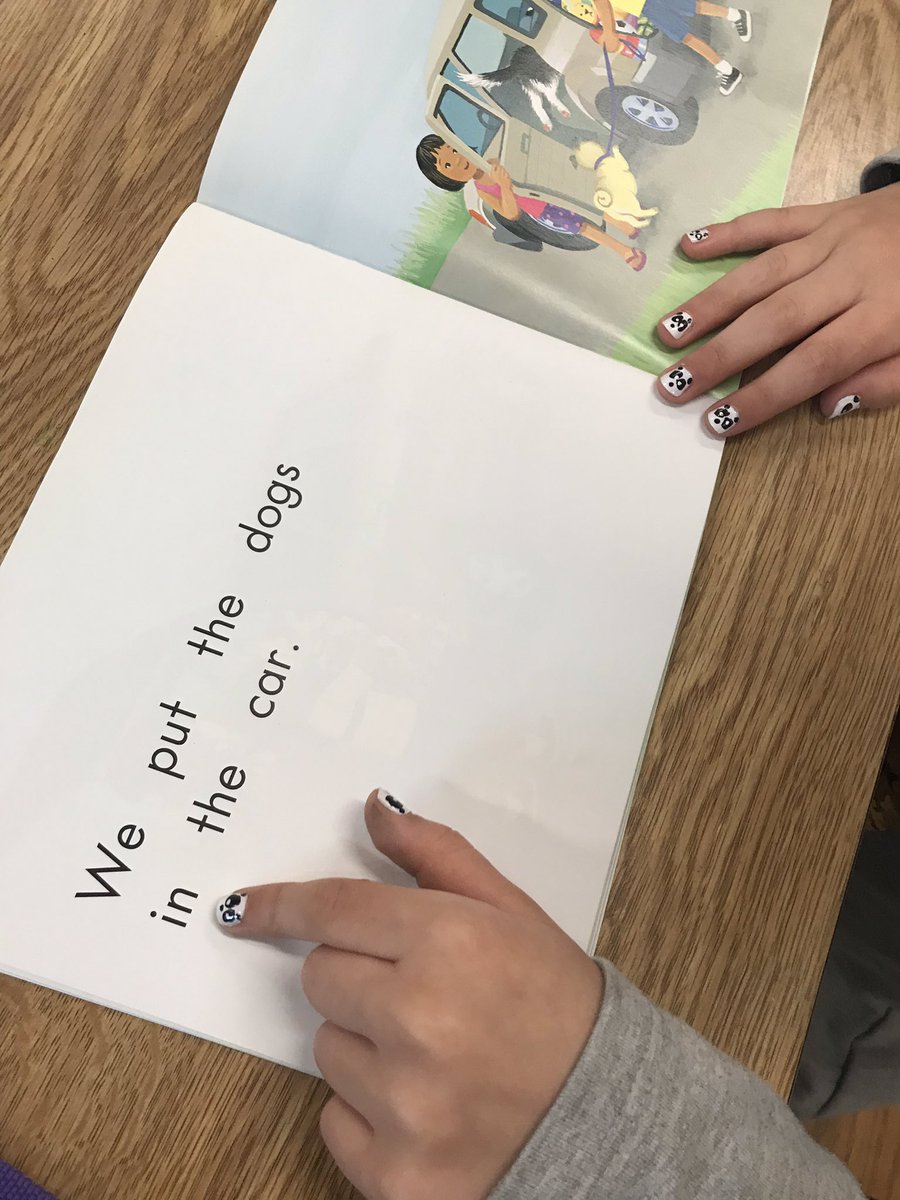 Tracking the text with panda nails! Love that school spirit! #WeAreSherwood #112pride #pandas