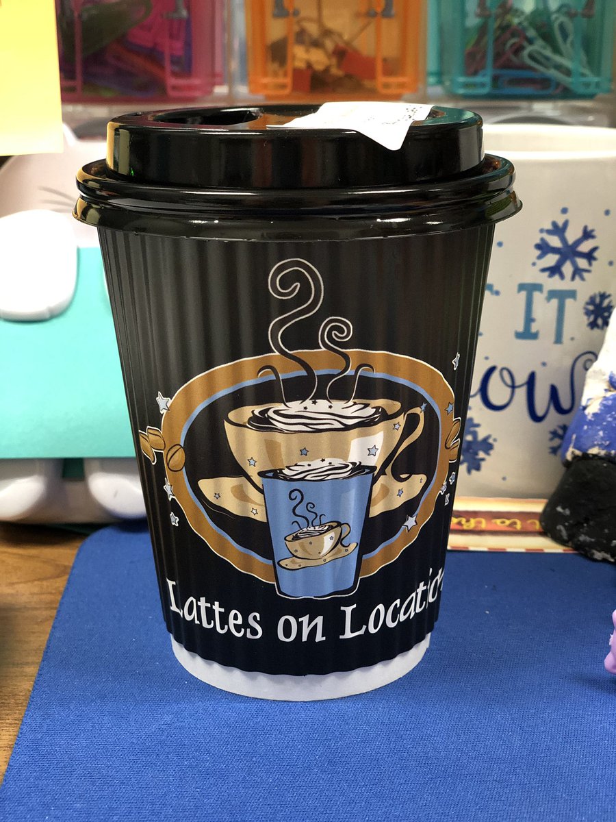 53BD's tweet photo. Teacher appreciation week. Thank you @RaiderPTA and @thelattelady for the wonderful treat. #lattesatbowman https://t.co/CKfyhJX0Bv