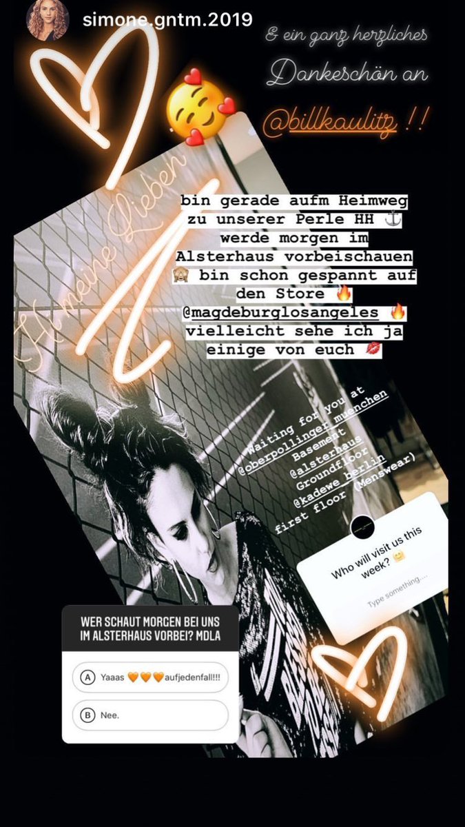 THWonderland's tweet photo. Bill  Instagram Story - 06.05.2019 

#tokiohotel #billkaulitz https://t.co/yMk6BbhG34