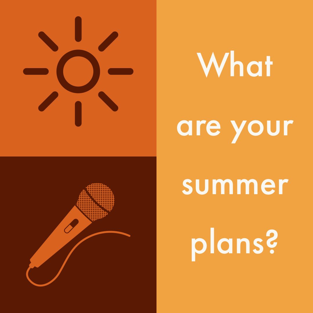 huspotlightnews's tweet photo. The Spotlight is on you! Quote or reply with your summer plans🔆 https://t.co/QKCvliaNRe