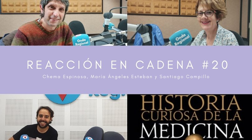 ¡Vuelve #ReacciónEnCadena20!
👉María Ángeles Esteban Abad, quinta mujer en entrar en la Academia de Ciencias de Murcia. Hablamos de 🐟🐟
👉 <a href="/chemaespinosa/">Chema Espinosa</a> de <a href="/cienciaterapia/">Cienciaterapia</a> 
👉 <a href="/Scruzcampillo/">Santiago Campillo</a> habla de la cafeína
👉 <a href="/DaniEPAP/">Daniel Torregrosa</a> recomienda a <a href="/pgargantilla/">Pedro Gargantilla</a>
orm.es/eorm/reaccione…