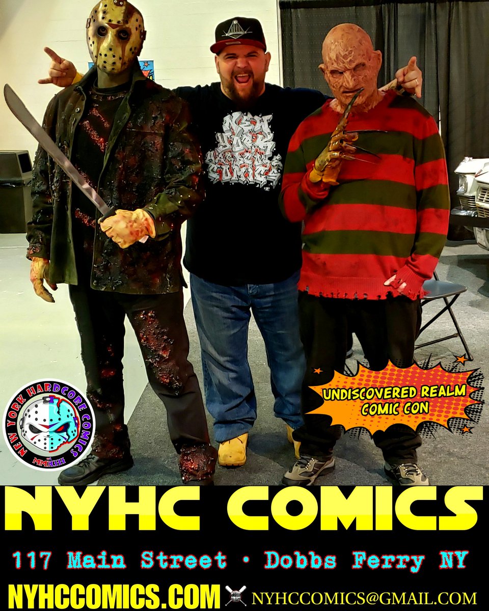 nyhccomics's tweet photo. #THANKYOU From The Entire Team Here @nyhccomics
@starwars Day / @Freecomicbook / @UR_NY #ComicCon 2019 Has Been A Tremendous Success! β€
#FreeComicBookDay #StarWars #UndiscoveredRealmCon @barbiechulanyc
#NYHCCOMICS
117 MAIN ST
DOBBS FERRY NY
914-707-1969
https://t.co/mCKrUlRqQ2 https://t.co/6QDuCDeE2t