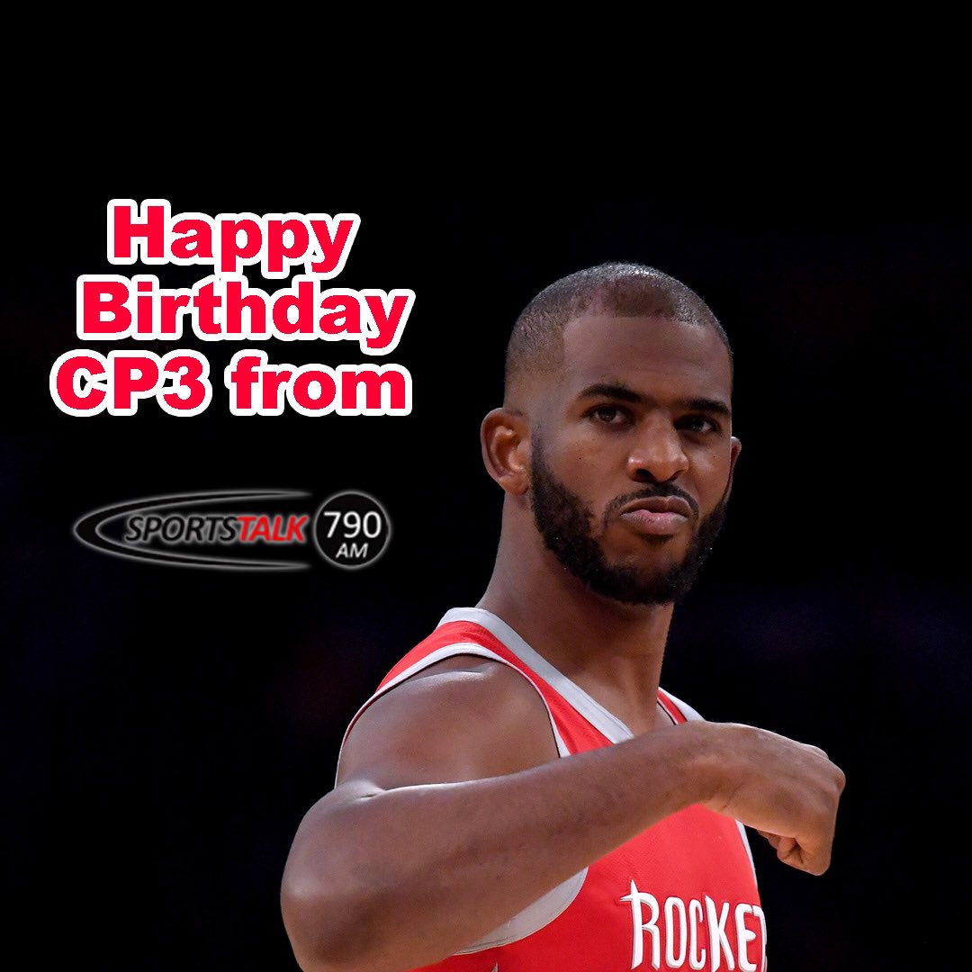 Happy 34th Birthday Chris Paul !      