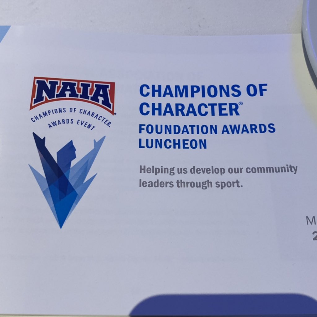 DrKalebStoppel's tweet photo. Honoring Olathe East Senior, Parker Esparza, at today’s NAIA Champions of Charachter Awards Luncheon. 

Parker is the 2019 Olathe East NAIA Champions of Charachter Award nominee! 

Congratulations, Parker, and thank you for all your leadership on and off the field/court! https://t.co/eKBcNhXeCc