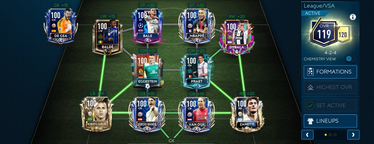 119 overall 😋 <a href="/DavJacobs/">David Jacobs</a> <a href="/WonderWander_YT/">Wonder Wander</a> <a href="/JONALDINHO_XC/">JONALDINHO90™</a> <a href="/BenFifaMobile/">Ben</a> @DaweTheWave <a href="/Javigoool21/">Jose Javier</a> <a href="/djmixfoo/">Djmixfoo</a>