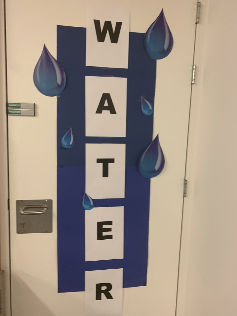 Wij werken de komende weken over water. #project #water