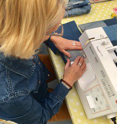 GedlingArtists's tweet photo. Joining us this year is Martha from Vintage At Albert. Martha resuses old demin to create gorgeous homeware and accessories.  She will be bringing her sewing machine and demonstating on the day.

Sat 25th May St Judes Church Mapperley @OSNotts https://t.co/rIE1nylBYE