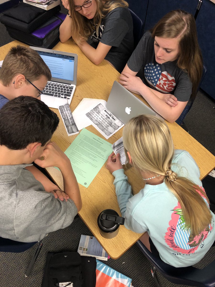 sreichard8ELA's tweet photo. Our @SVMSEagles are working hard to complete the Escape Room!! Critical thinking skills and a little review for MAP! #SWEETdeal #KeepReading #nextclue https://t.co/l6RbMATHn4