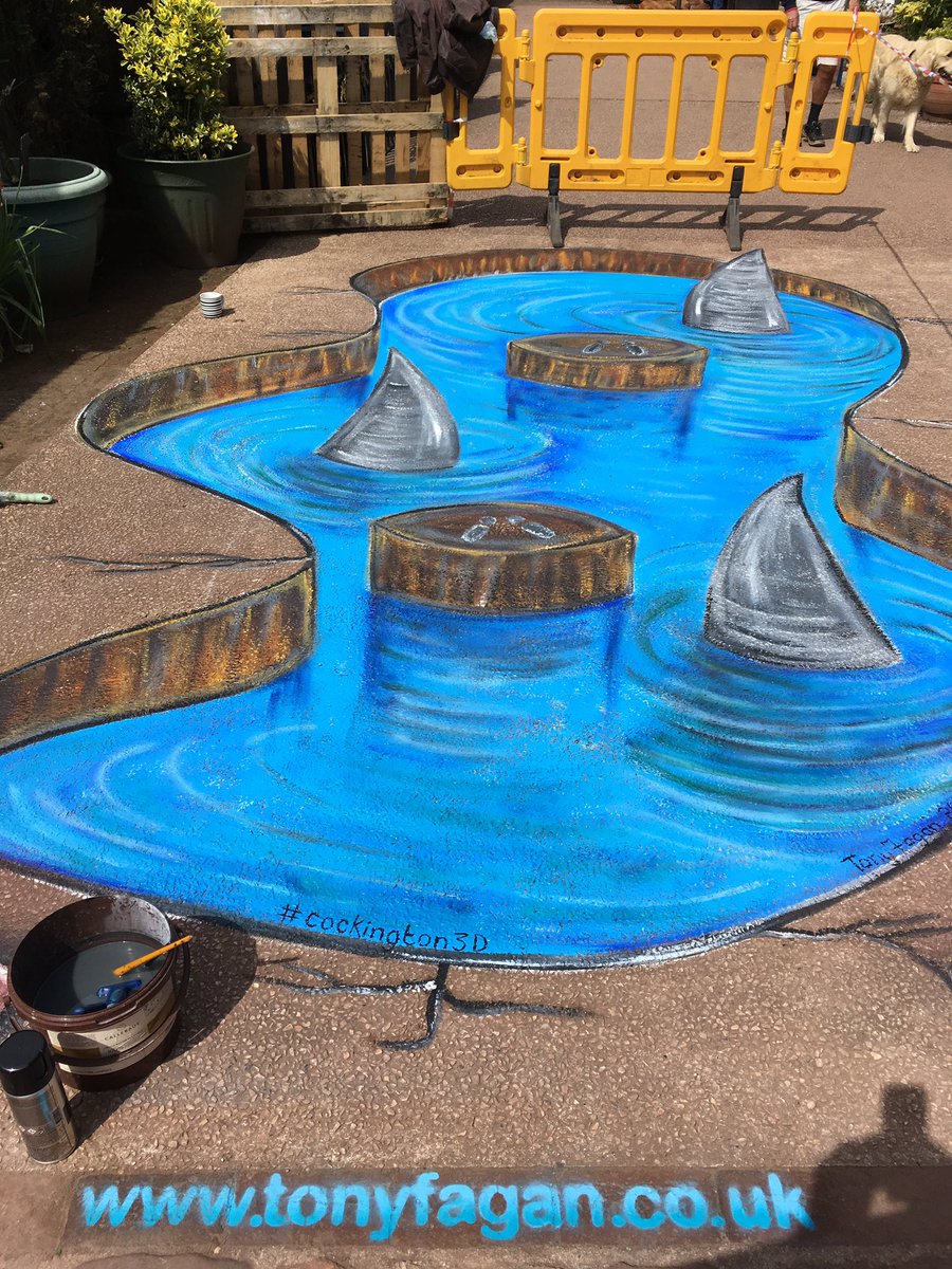 Another completed piece of 3d art by myself ‘will you have the courage to step across the pond’ <a href="/CockingtonC/">Cockington Court</a> <a href="/CockingtonChoc/">Cockington Chocolate</a> <a href="/whattheduckdes/">Whattheduckdesign</a> <a href="/DevonArtistNet/">Devon Artist Network</a> <a href="/The_Shorely/">The Shorely</a> <a href="/BBCSpotlight/">BBC South West</a> @TorbayGuildofAr <a href="/DevonLiveNews/">Devon Live News</a>