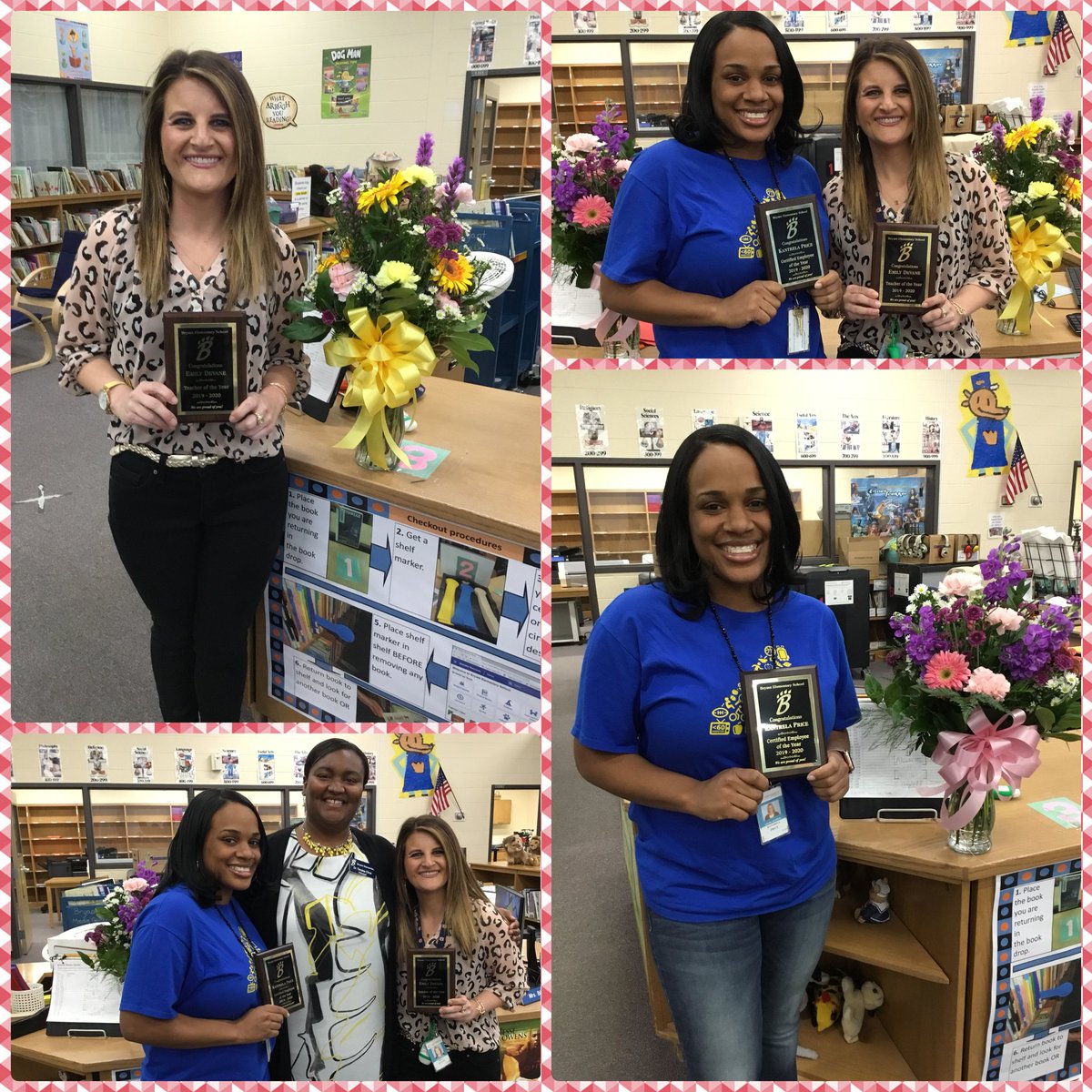 Bryant Elementary (@bryantbengals) on Twitter photo What better way to kick off #TeacherApprecationWeek than to say CONGRATULATIONS to Ms. Devane. 19-20 Teacher of the Year & Ms. Price, 19-20 Classified Employee of the Year! You serve & represent #teamBryantES & <a href="/CobbSchools/">Cobb County Schools</a> well! #TOTY #CEOTY What better way to kick off #TeacherApprecationWeek than to say CONGRATULATIONS to Ms. Devane. 19-20 Teacher of the Year & Ms. Price, 19-20 Classified Employee of the Year! You serve & represent #teamBryantES & <a href="/CobbSchools/">Cobb County Schools</a> well! #TOTY #CEOTY