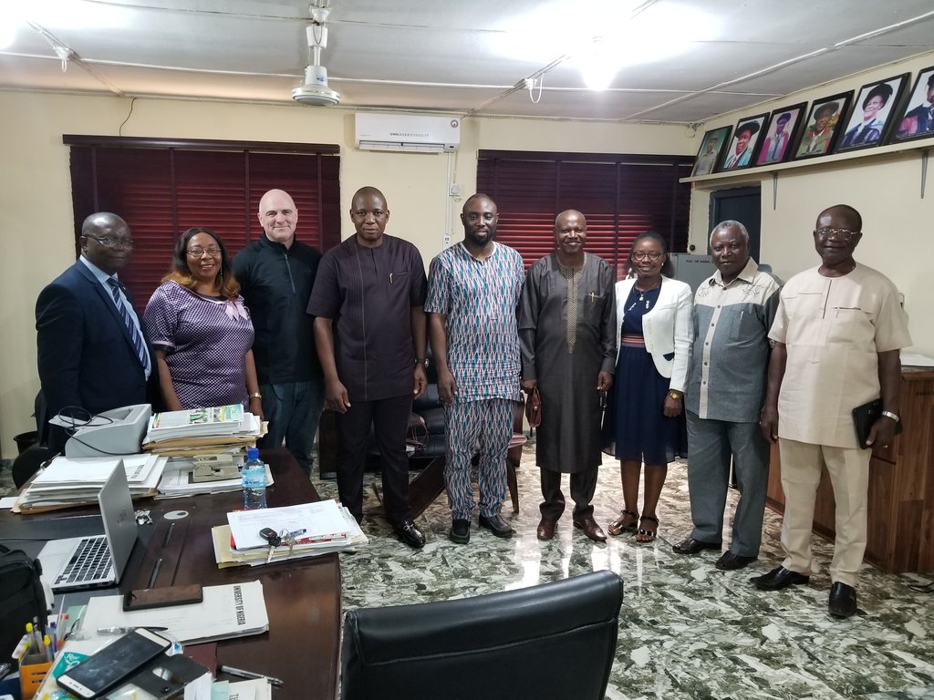 Howard Straub (@robotgrazier) on Twitter photo Dr. Tasie and I with the Dean and Faculty of UNN's College of Agriculture! #MSUKBS Dr. Tasie and I with the Dean and Faculty of UNN's College of Agriculture! #MSUKBS