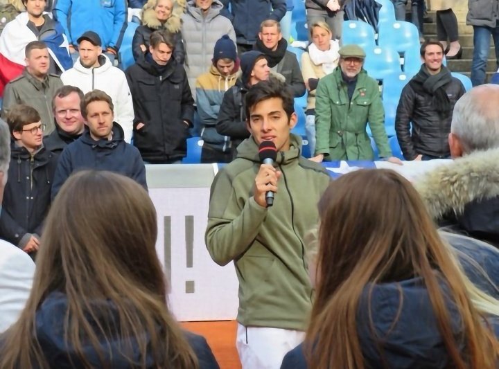 Cristian Garin tweet media