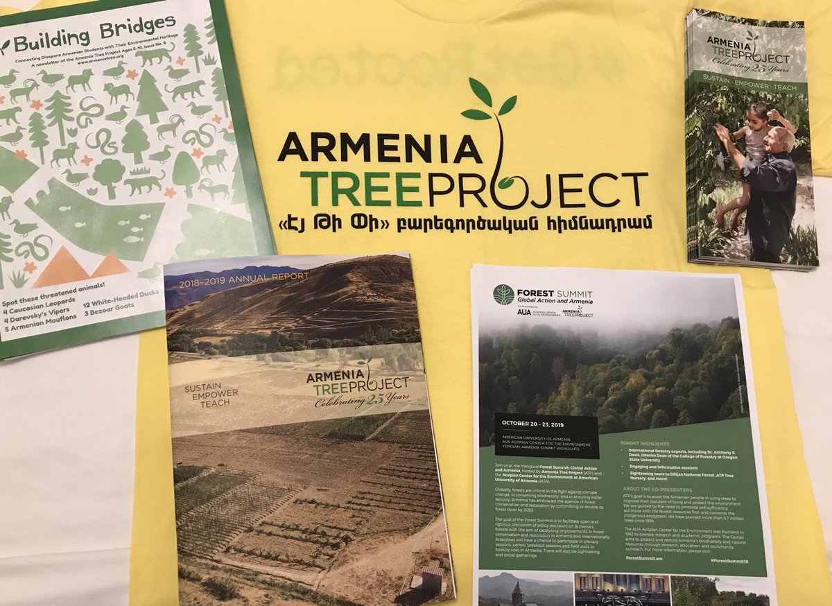 JasonSohigian's tweet photo. This week I’m raising awareness about @ArmeniaTree, learning from global forestry colleagues, and promoting #ForestSummit19 at #UNFF14. #GetRooted #Treevangelist https://t.co/t0RAgl2AzP