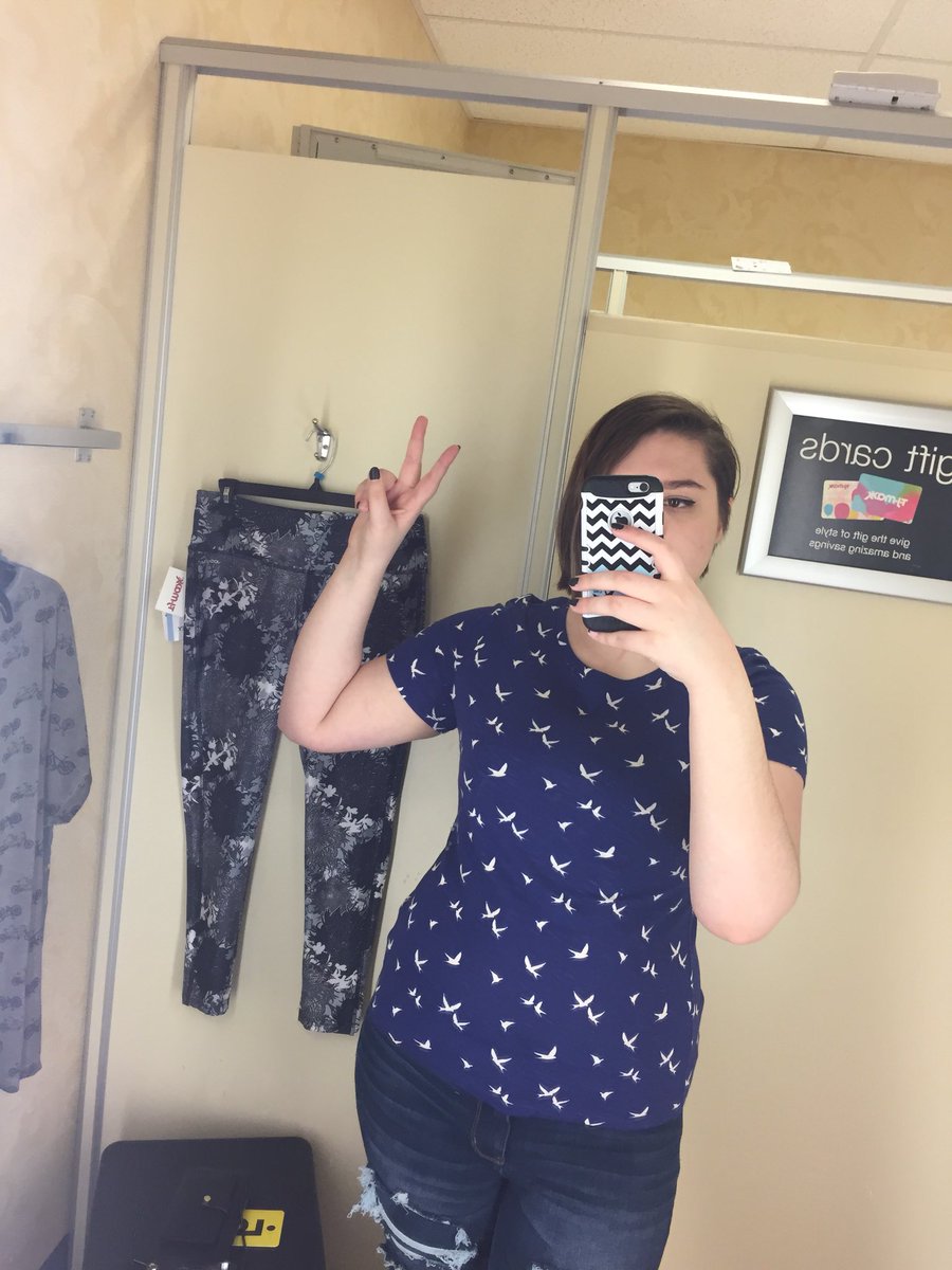 // #munday from my shopping this weekend. I’m wearing this shirt today actually