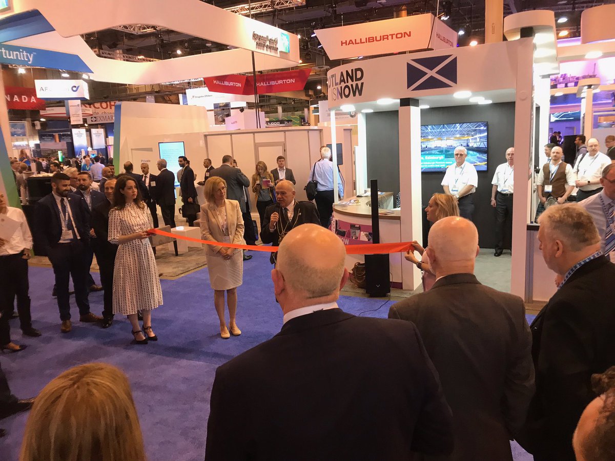 We proud to be part of the Scottish contingent at #OTC50 Scottish Pavilion #ScotlandIsNow <a href="/Scotland/">Brand Scotland 🏴󠁧󠁢󠁳󠁣󠁴󠁿</a> <a href="/ScotDevInt/">Scottish Development International</a>